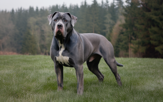 Découvrez le charmant cane corso bleu gris : une histoire étonnante