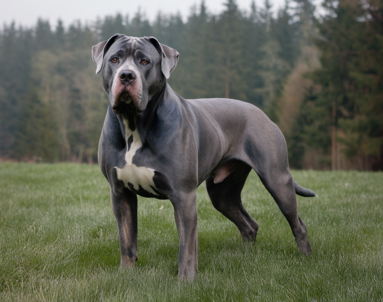 Découvrez le charmant cane corso bleu gris : une histoire étonnante