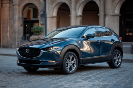 Découverte ludique : essai captivant du Mazda CX-30 hybride 122 CV