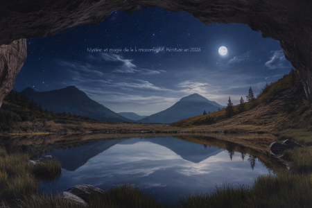 Mystère et magie de la moonlight peinture en 2026