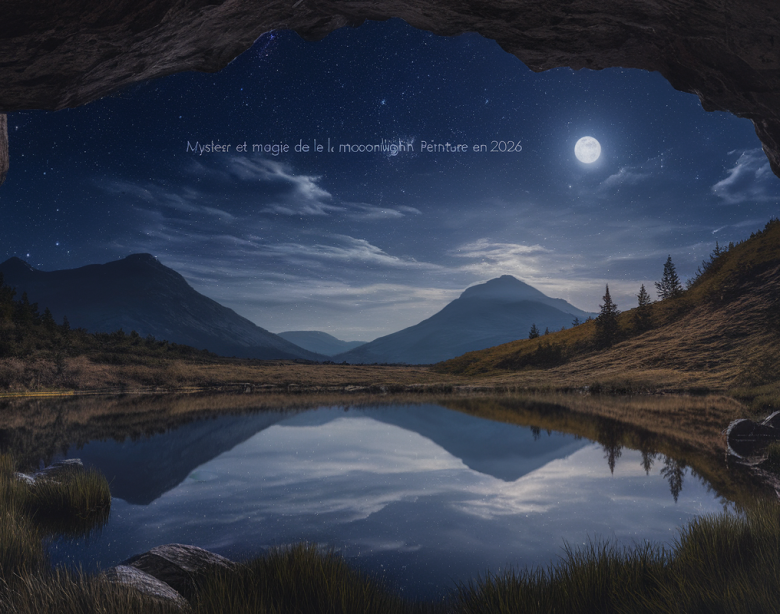 Mystère et magie de la moonlight peinture en 2026