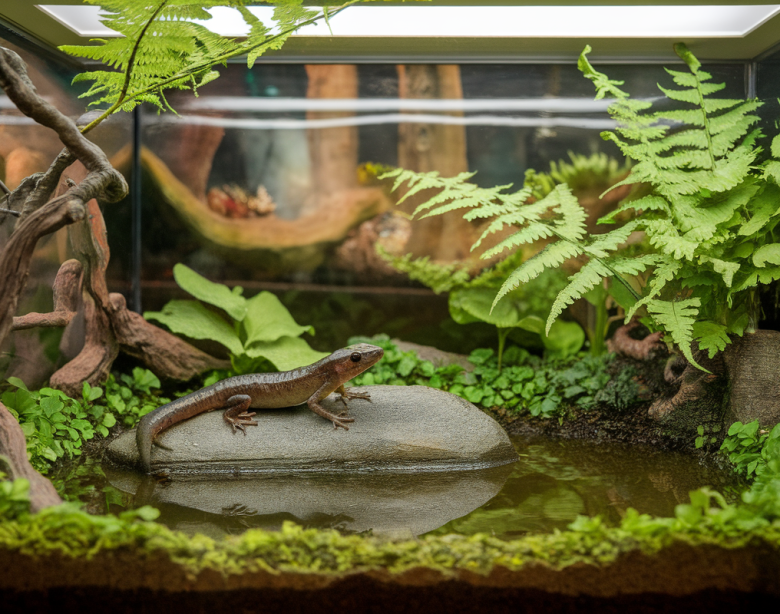Bienvenue en 2026 : comment créer un terrarium pour salamandre