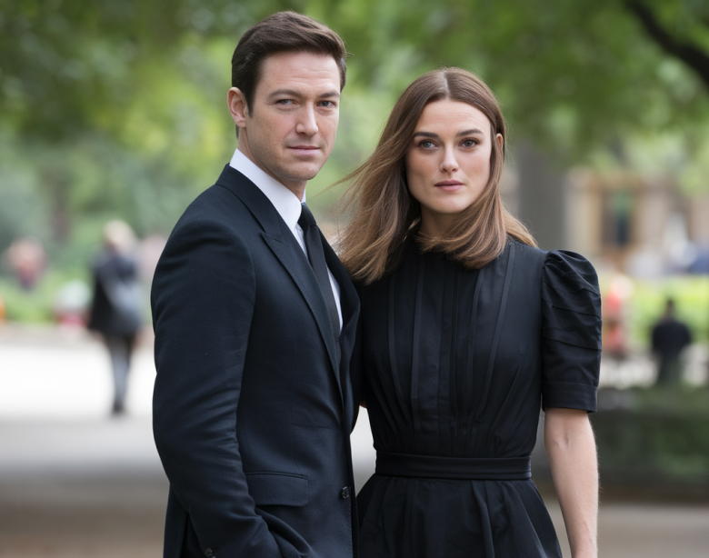 Keira Knightley et son couple inspirants par leur élégance et style