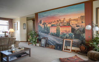 Une peinture déco murale transforme votre intérieur en galerie